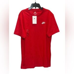 Nike Men's Bold Red Short Sleeve Tee